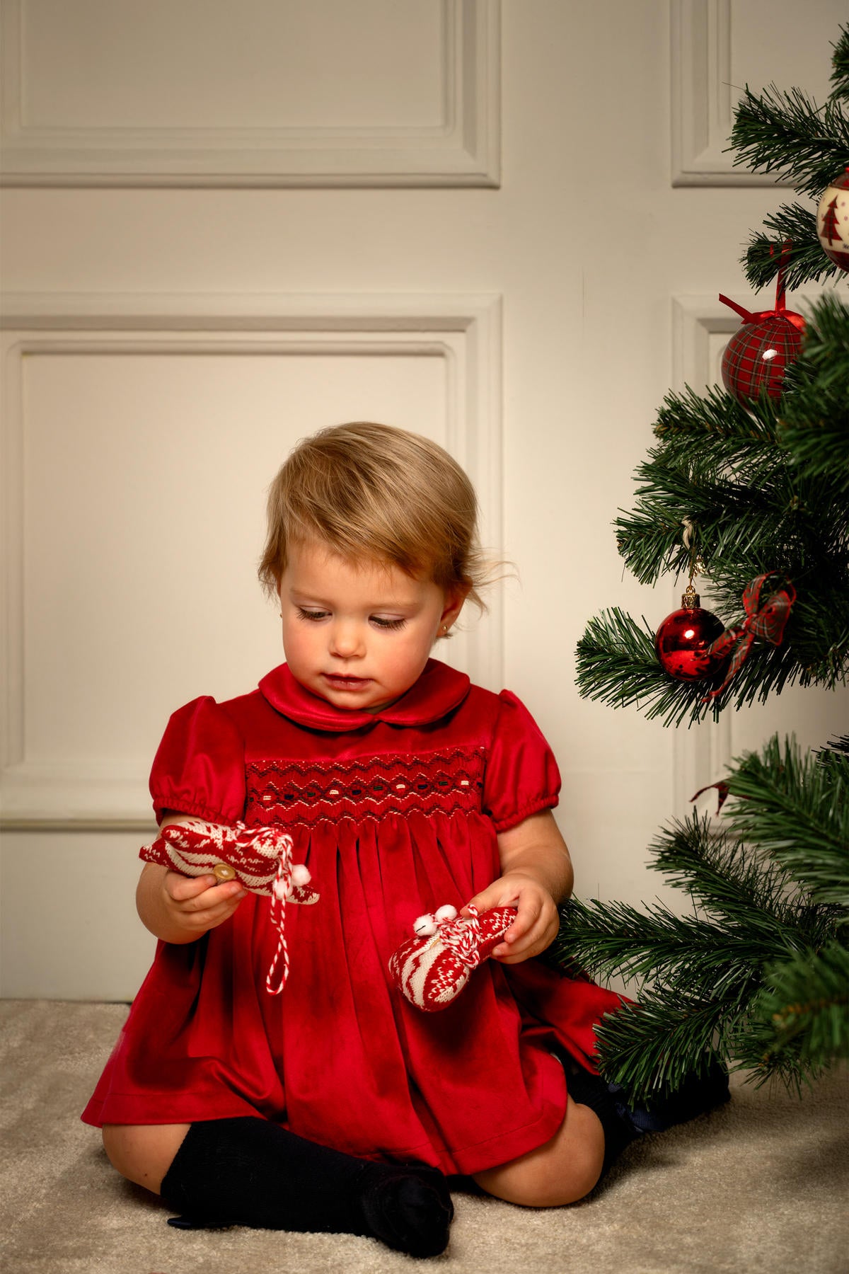 Camille Velvet Short Dress