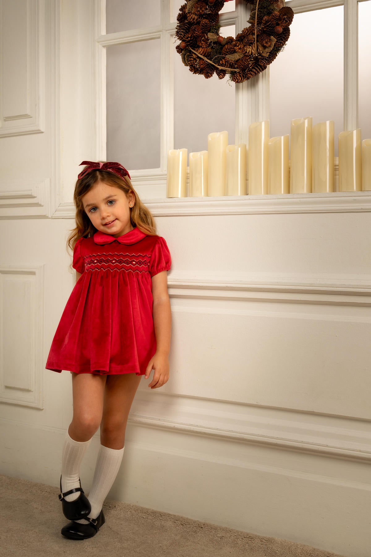 Camille Velvet Short Dress